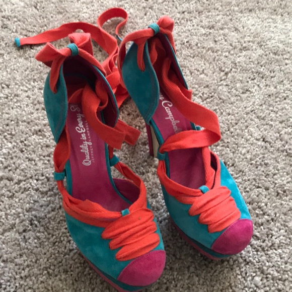 Jeffrey Campbell Monroe Lace up pump - Picture 9 of 14